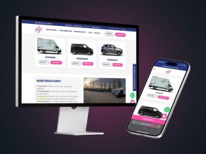 Foto van website klant Adrem Utrecht voor portfolio