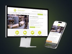 Foto van website klant Fufilment Solutions voor portfolio
