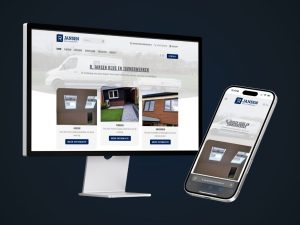 Foto van website klant Ronny Jansen voor portfolio